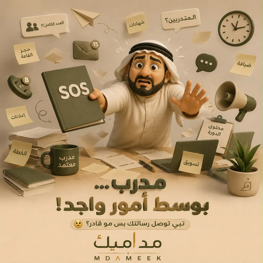 نداء المدرّب — دعم مداميك